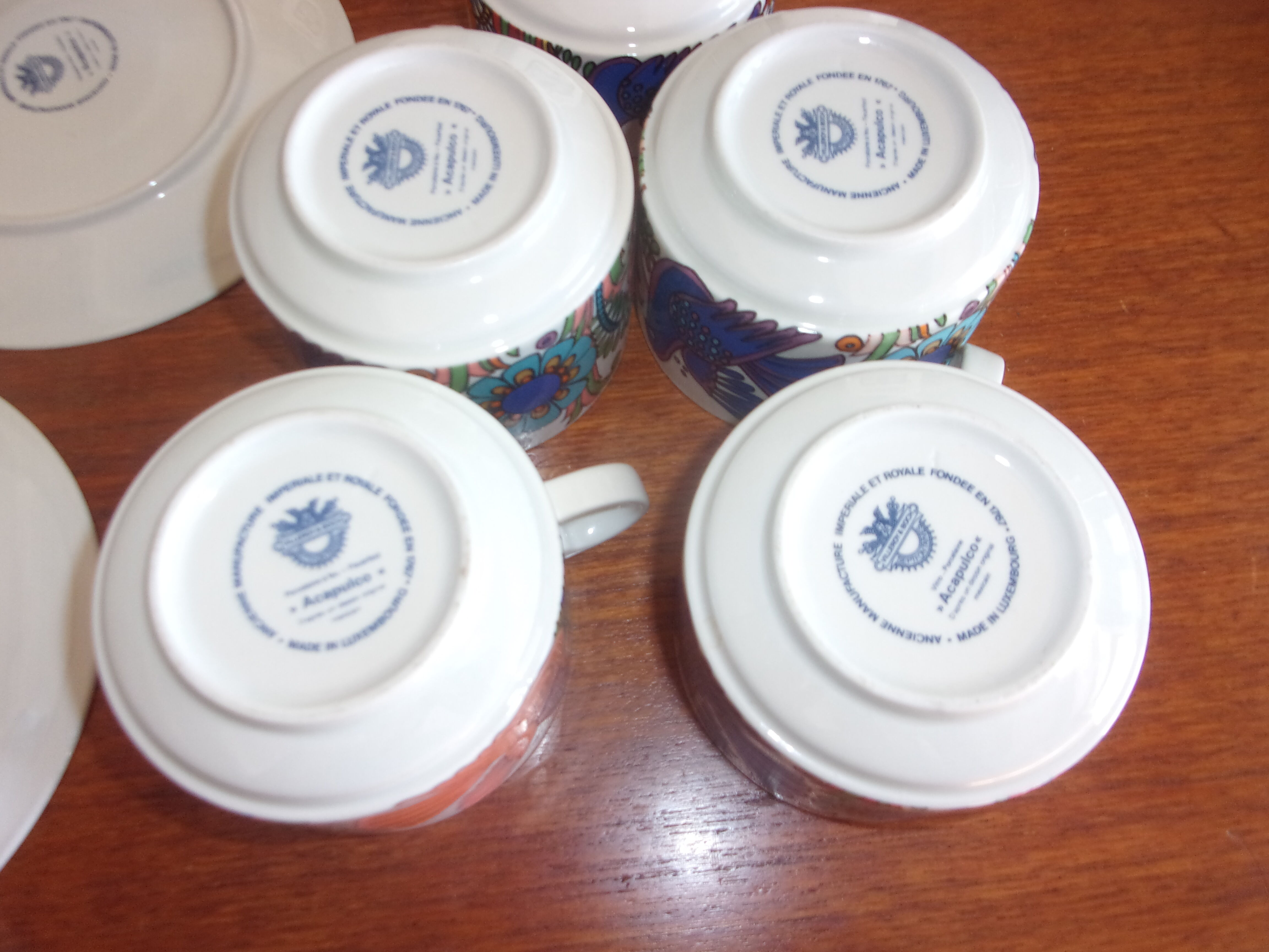 Accapulco coffee service