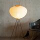 Lampadaire Isamu Noguchi Modèle 10A Akari fabriquée à la main par Ozeki, Japon