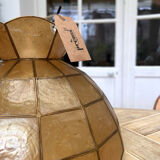 Gold mother-of-pearl pendant