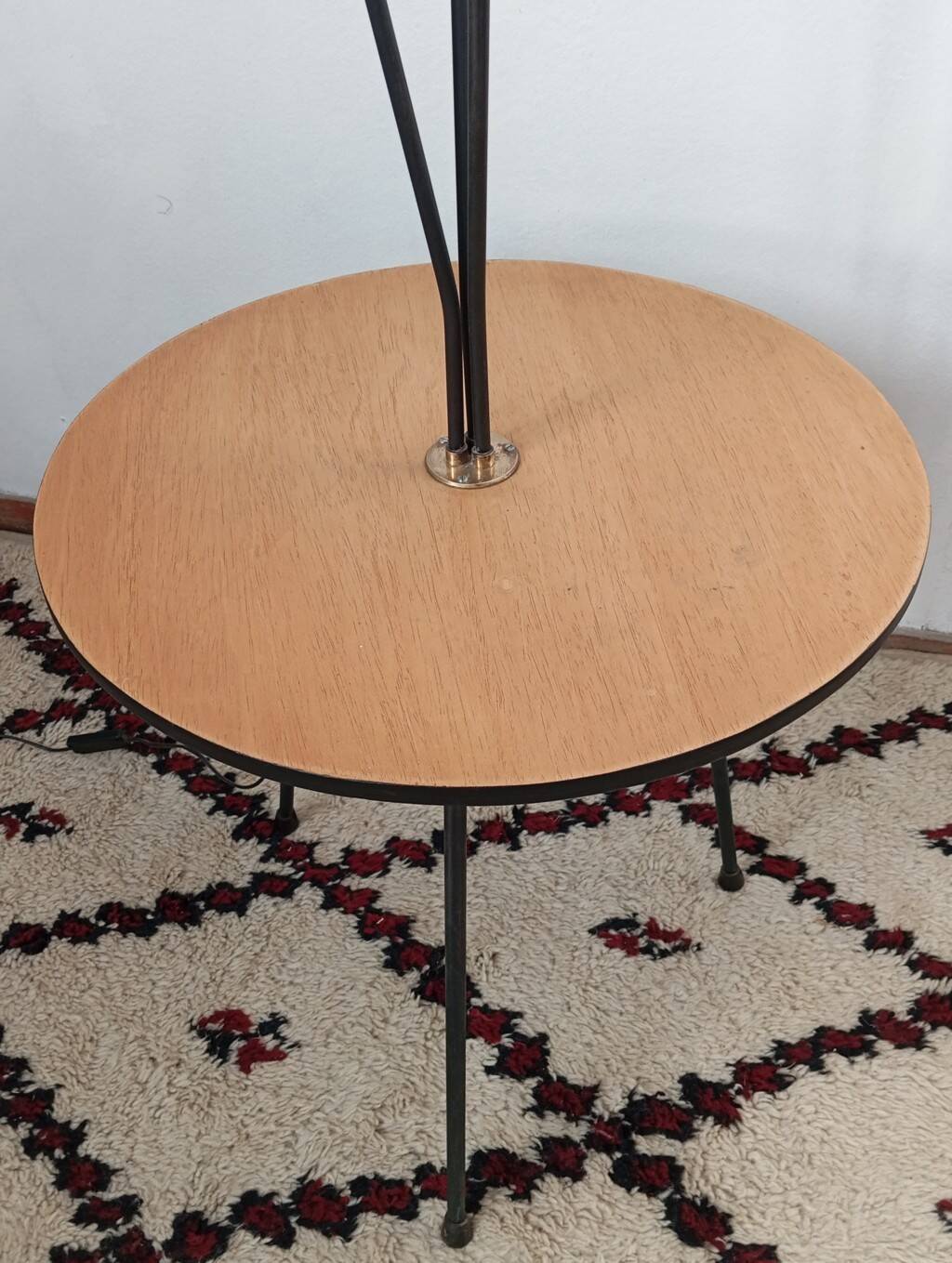 1950s tripod floor lamp