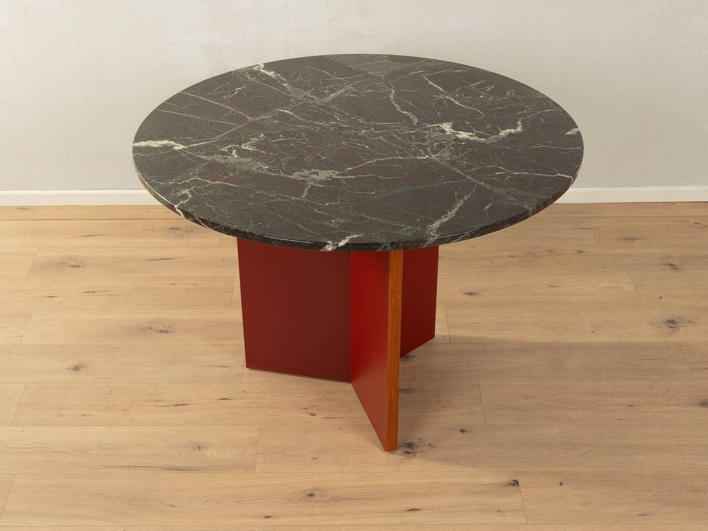 1960s marble dining table, Ø 110 cm