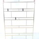 Vintage Brass Wall Coat Rack with Hat Shelf, 1960s