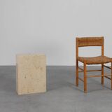 Mid-Century Italian Travertine Console, 1980s