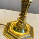 Empire / Directoire living room lamp in gilded bronze, mid-20th century
