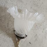 Art Nouveau tulip wall lamp