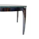 Spectacular coffee table made of marble and stainless steel
