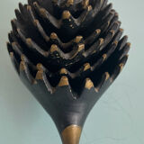 Set of 6 stackable bronze hedgehogs — Walter Bosse, 1920s