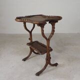 Art Nouveau tea table by Emile Galle, 1899