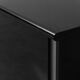 Enfilade en bois noir brillant cidue