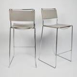 A pair of stools by G. Belotti for Alias, Italy, 1970s