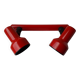 Applique rouge