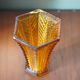 Amber vintage vase