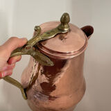 Bouilloire cuivre et bronze