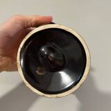 Gien earthenware candlestick / candlestick