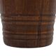 Vintage umbrella stand - holder oak basket storage design 60's minimalist