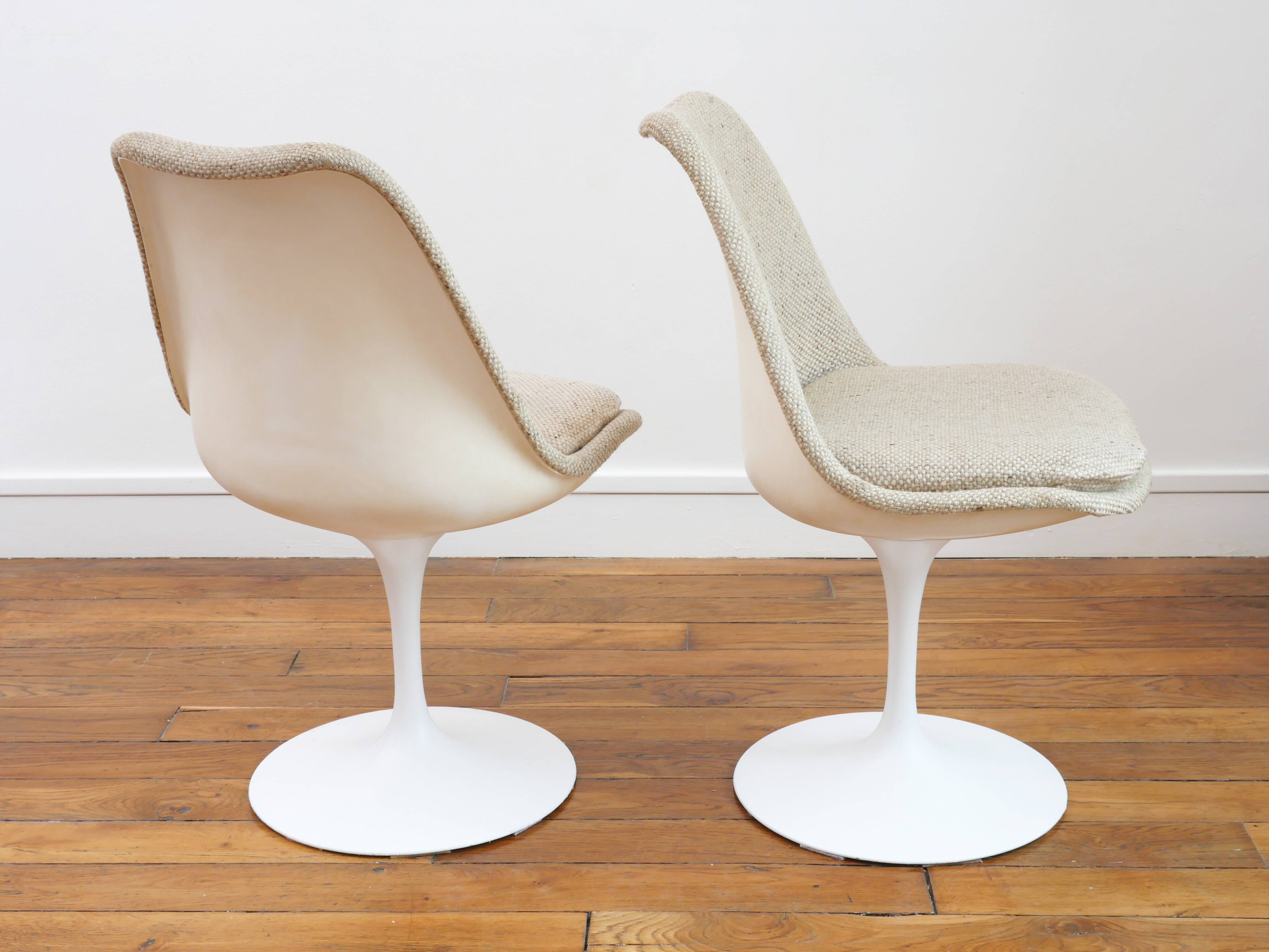 2 Tulip Chairs Knoll