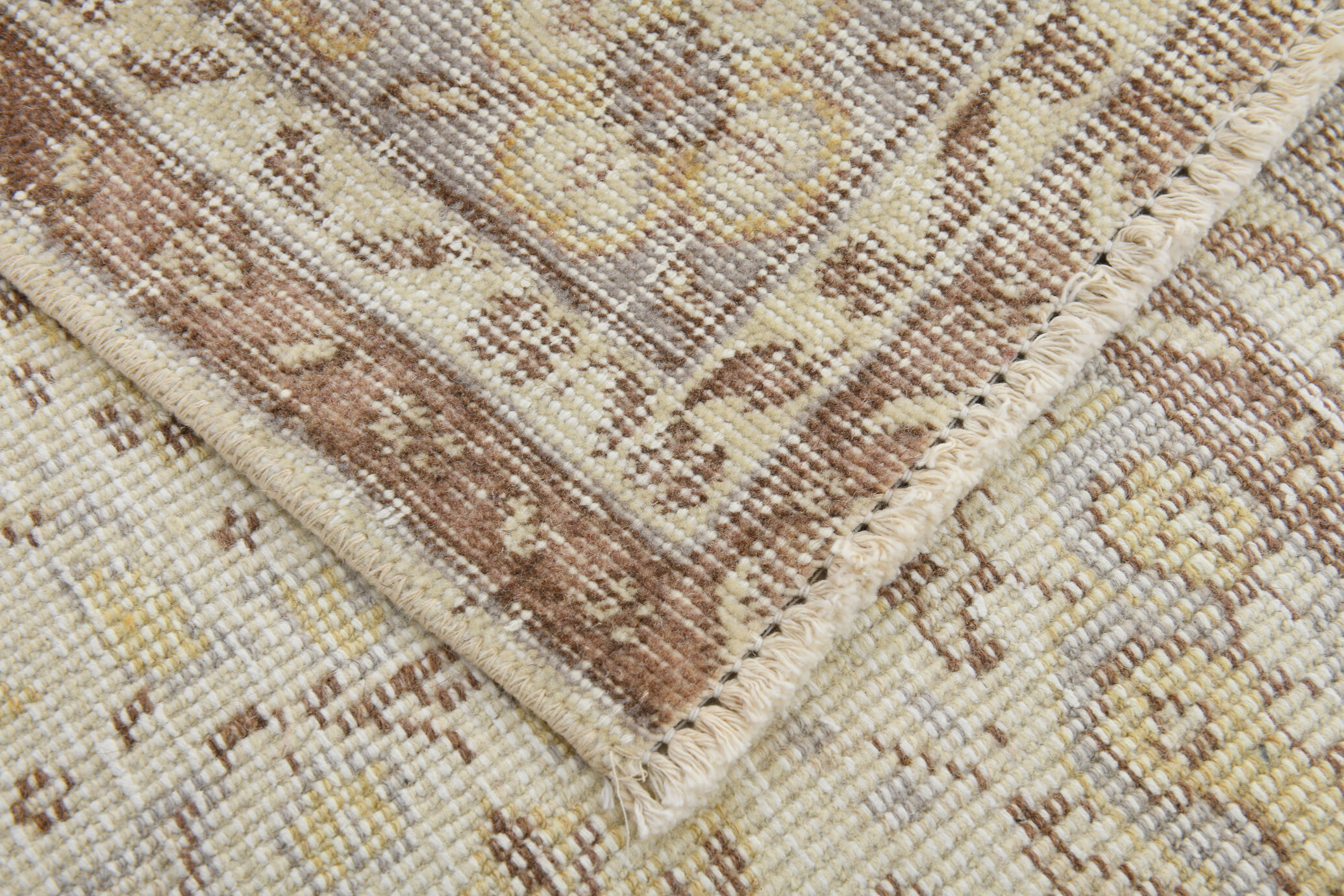 Turkish handmade wool rug 305x197cm