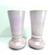 Pair of pink opaline vases