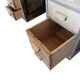 Rare American Bureau with Curtain "Gradiam" in Oak – Vintage Rolltop Style