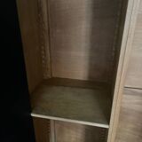 Armoire vintage en bois noir