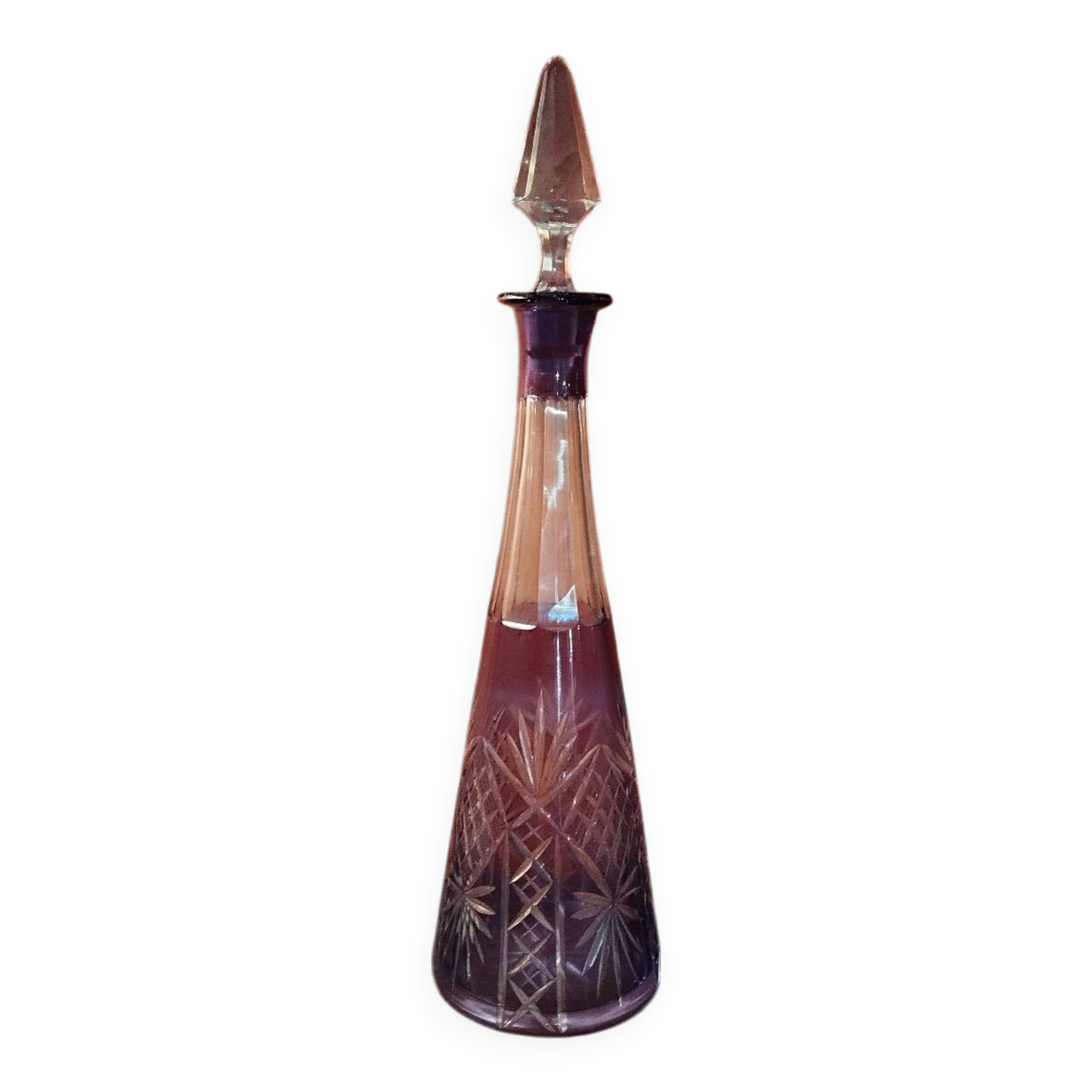 Bohemian crystal carafe