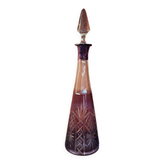 Bohemian crystal carafe