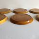 6 assiettes compartimentées vintage