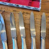 49-piece silver flatware set