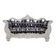 Canapé italien de style Charles X avec tissu en lin Fornasetti