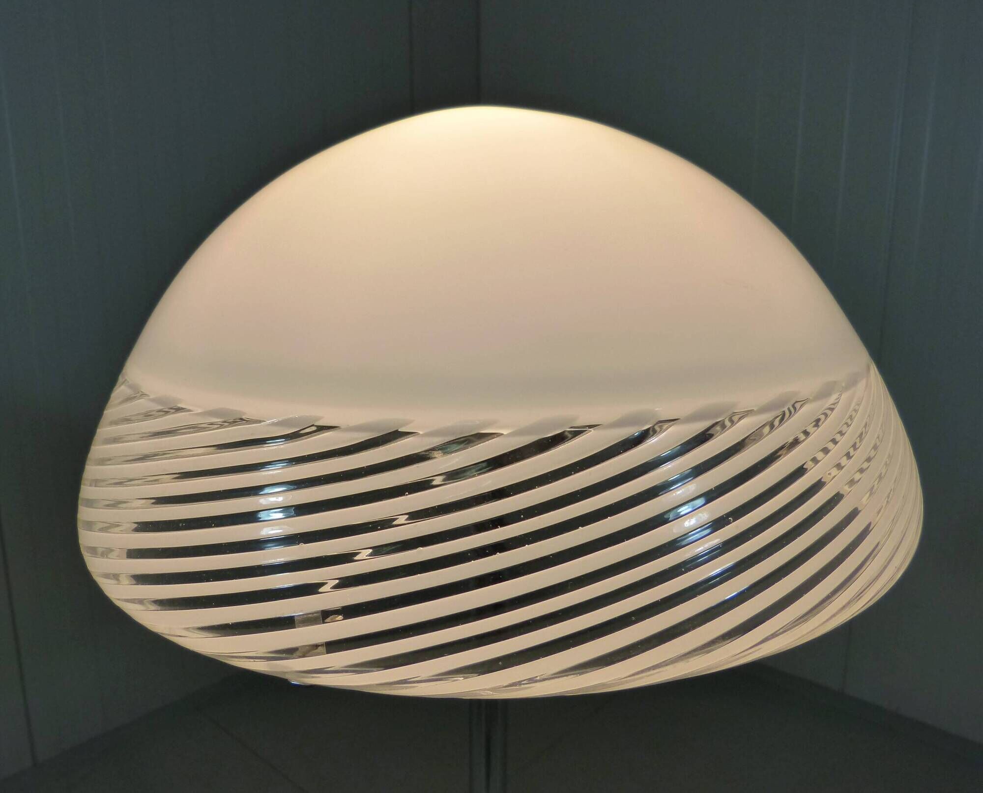 Carlo Nason floor lamp LT 350 Mazzega Italy 1960s