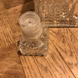 Carafe chiseled glass