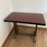 Table de bistrot rouge Fischel