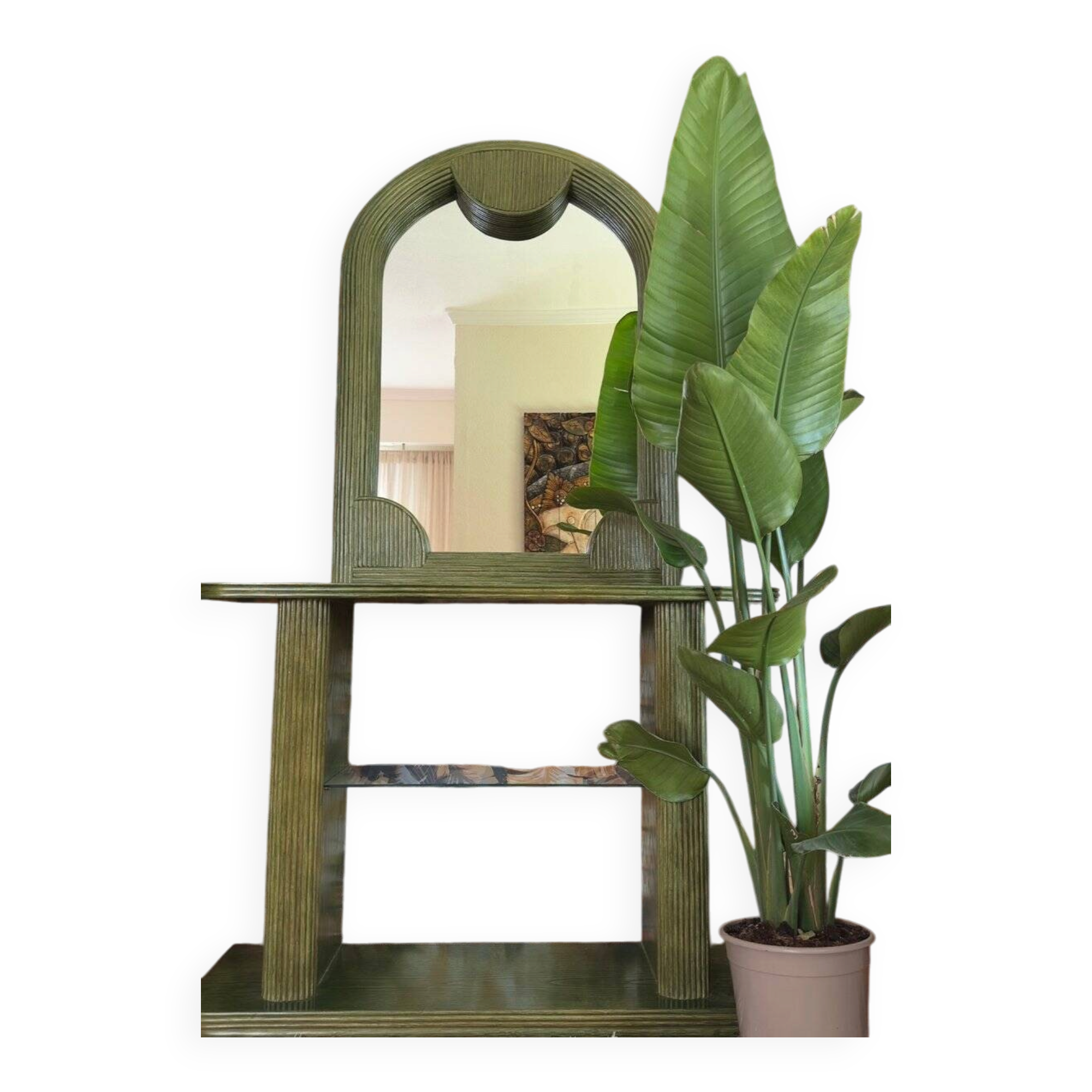 Console and mirror Vivai Del Sud, 1960s