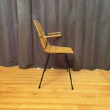 Chair with armrests designed by Gian Franco Legler, Italy, 1950s