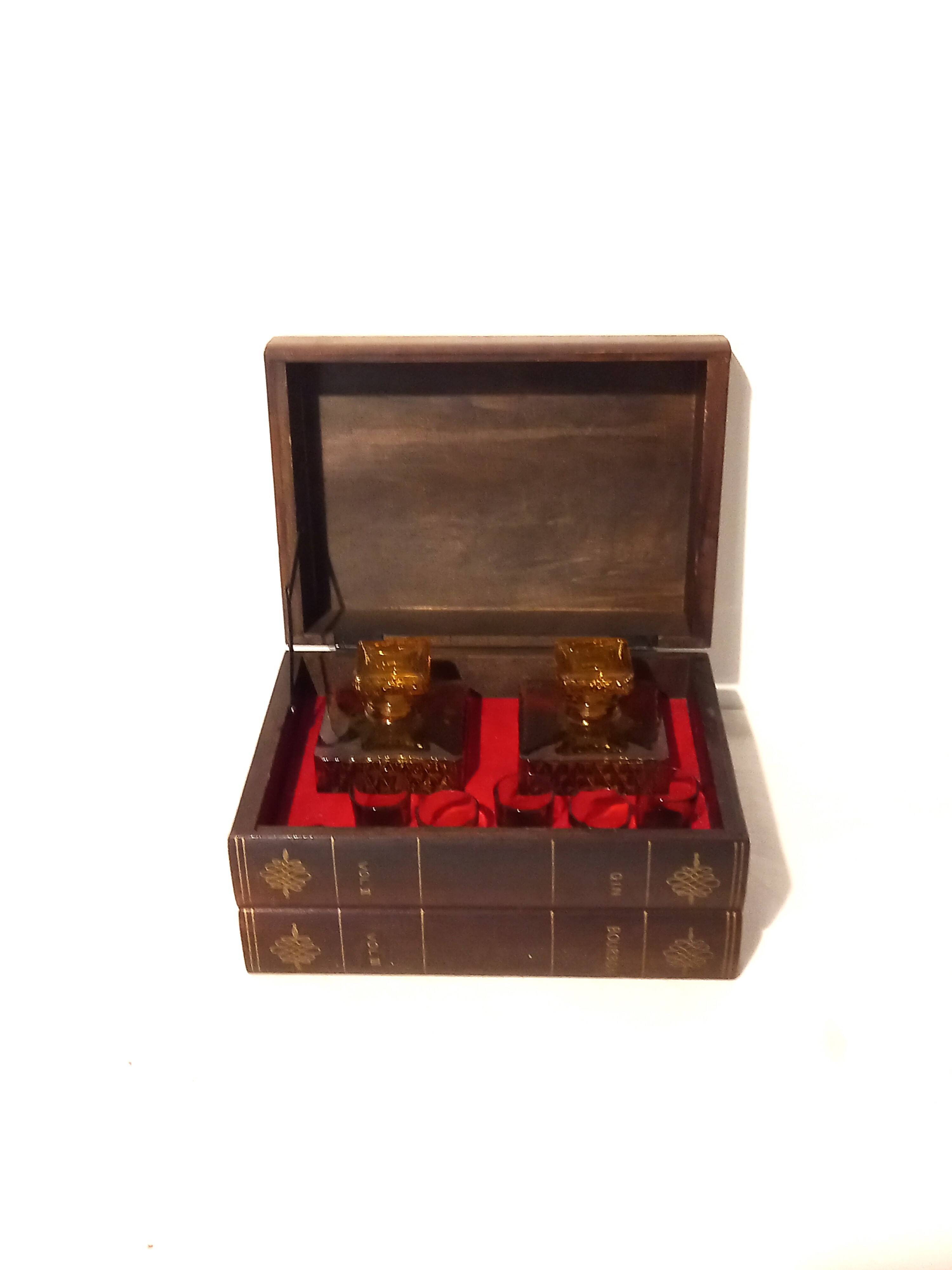 Secret Liquor Cellar In Fake Book Box