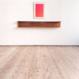 Étagère murale en noyer par Wilhelm Renz pour Walter Wirz, années 1960