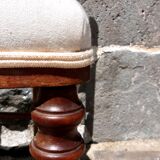 Pair of flying chairs with upholstered seat