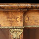 Magnificent Victorian library in mahogany veneer (19th century)