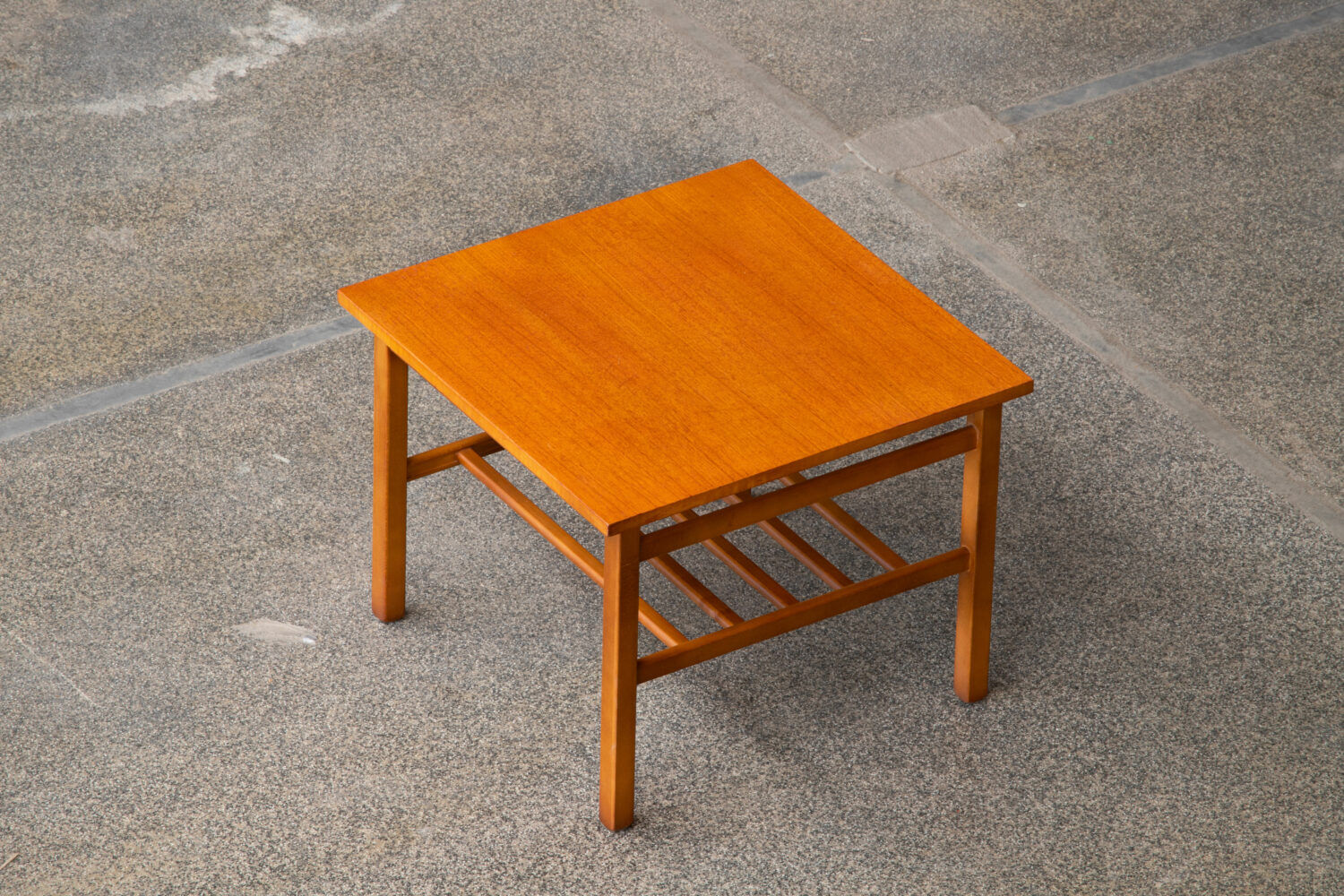 Scandinavian coffee table in teak 1960
