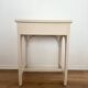 Antique school desk with inkwell