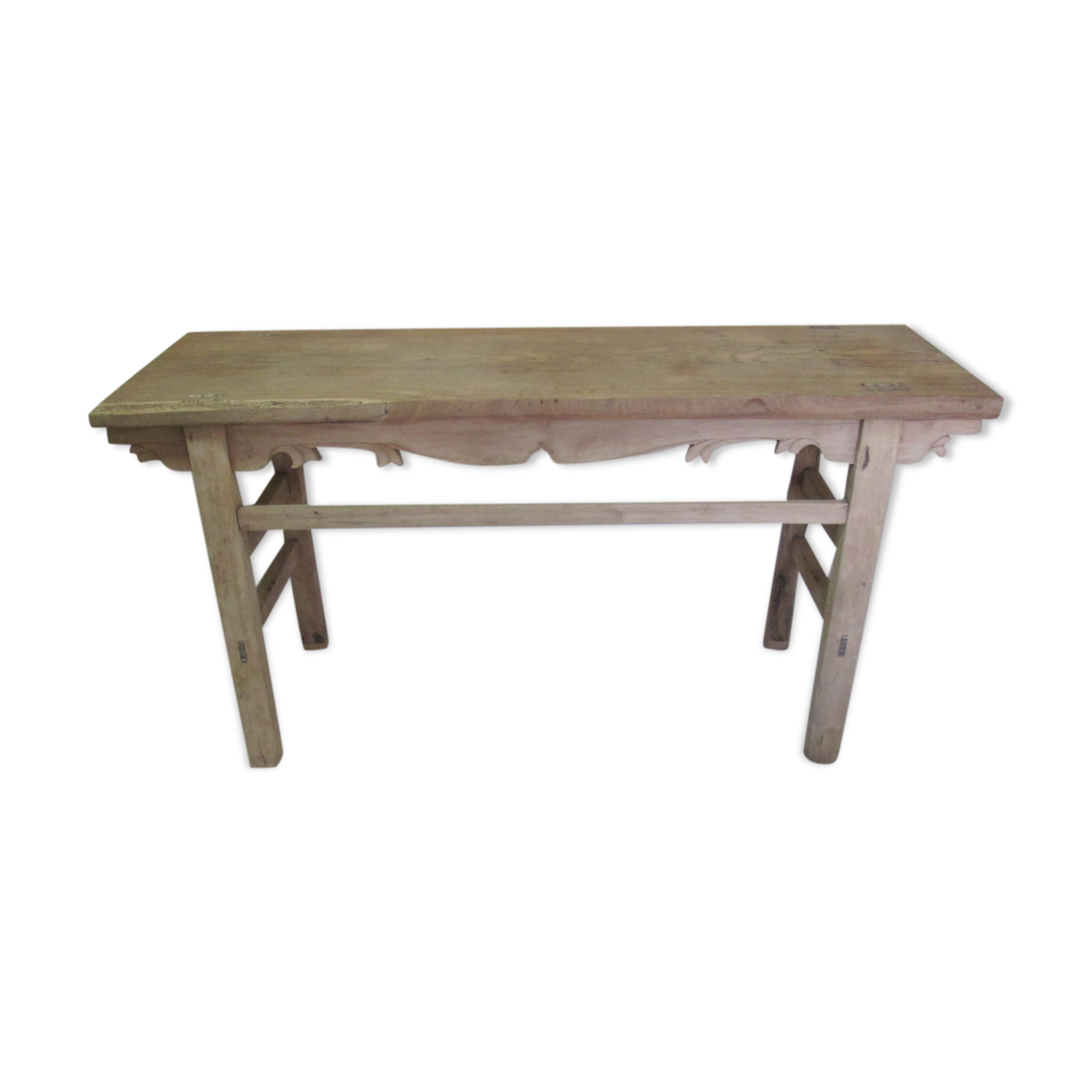 Console pickled wood