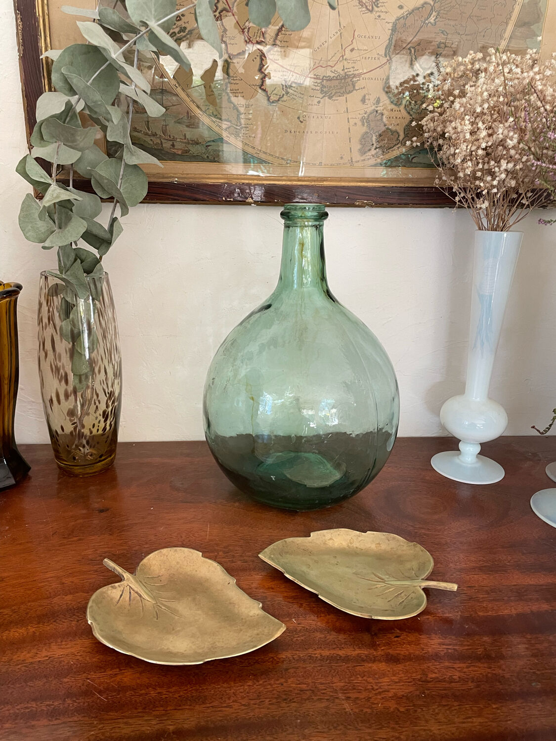 Brass leaf trays