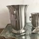 Champagne bucket set and stainless steel ice bucket Jean COUZON