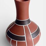 Mid-Century Modern Terracotta Pitcher by AKRU, West Germany, 1950s