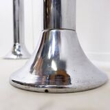 Paire de tabourets vintage style rétro des années 1950