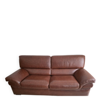 Canape cuir deux places convertible annees 70