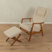 ROCK SIËSTA armchair with ottoman, Adolf Relling & Torbjørn Bekken