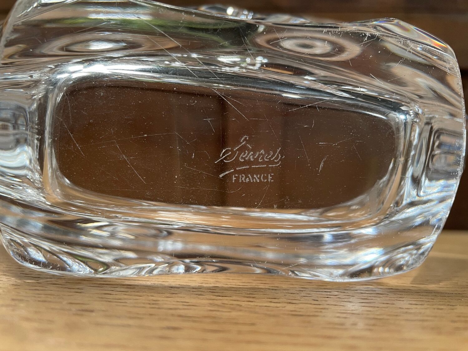 Sèvres crystal fruit bowl