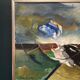 Huile sur toile originale suédoise – “Composition” par Holger Karlson