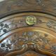 19th-century Rennes wardrobe in cherry wood signed Louis Boutin
